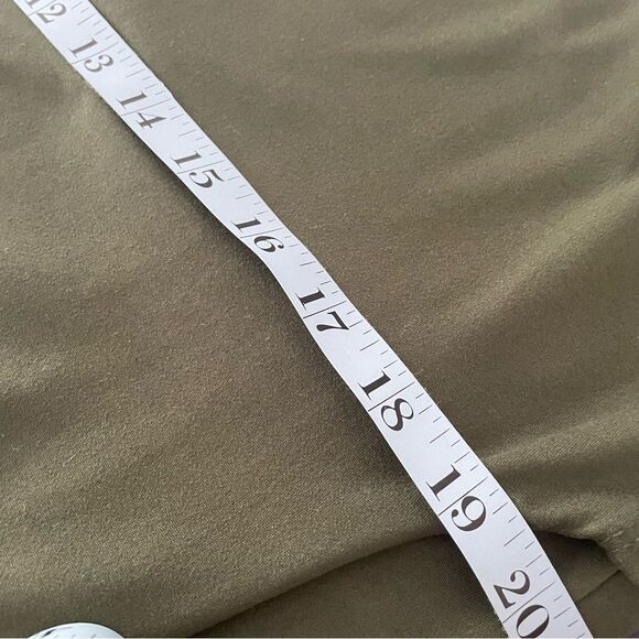 Capella Green Short Sleeve Scoopneck One Piece Joggers Jumpsuit Romper Size M - Picture 10 of 10